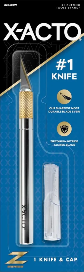 X-ACTO precision knife in blue retail packaging