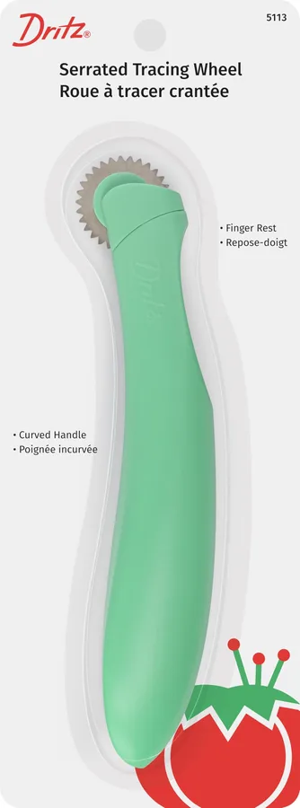Dritz serrated tracing wheel in its packaging